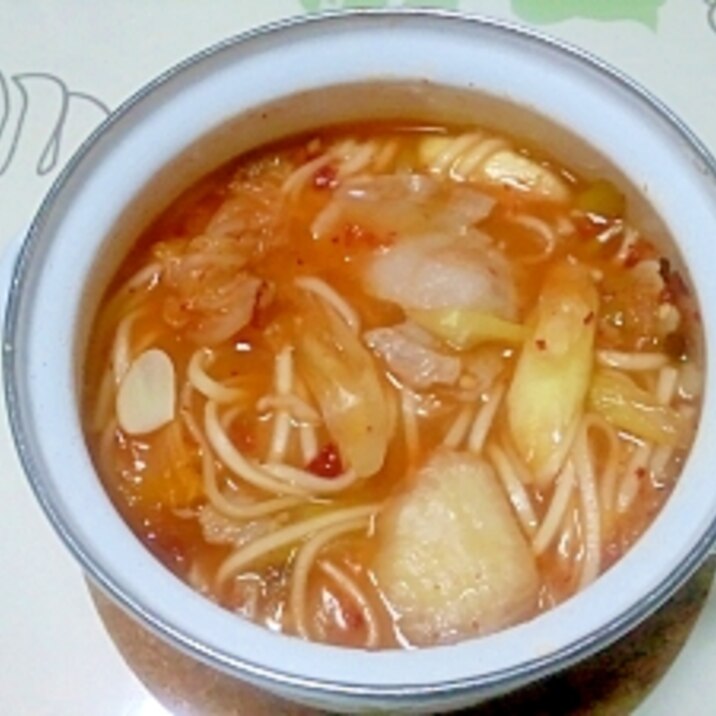 辛味噌キムチうどん++